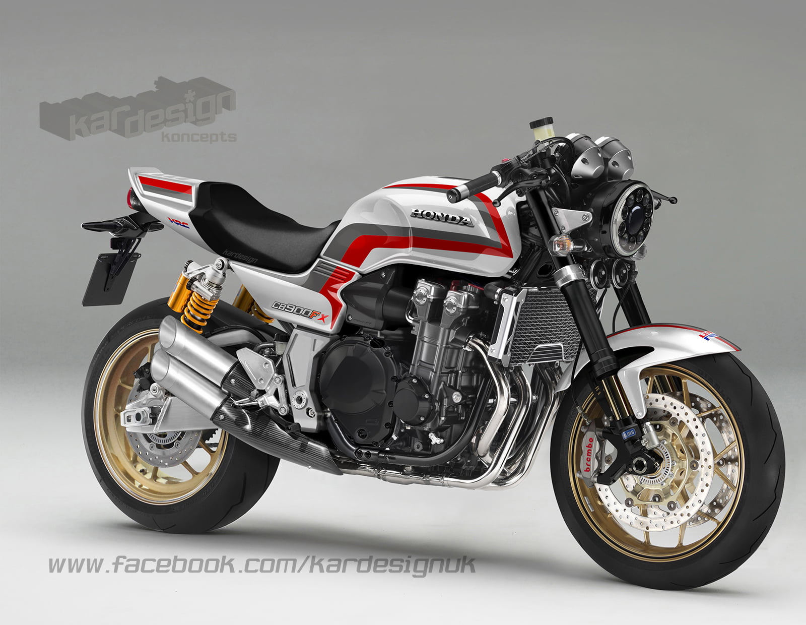 Honda CB900FX the coolest roadster never built Kardesign Koncepts